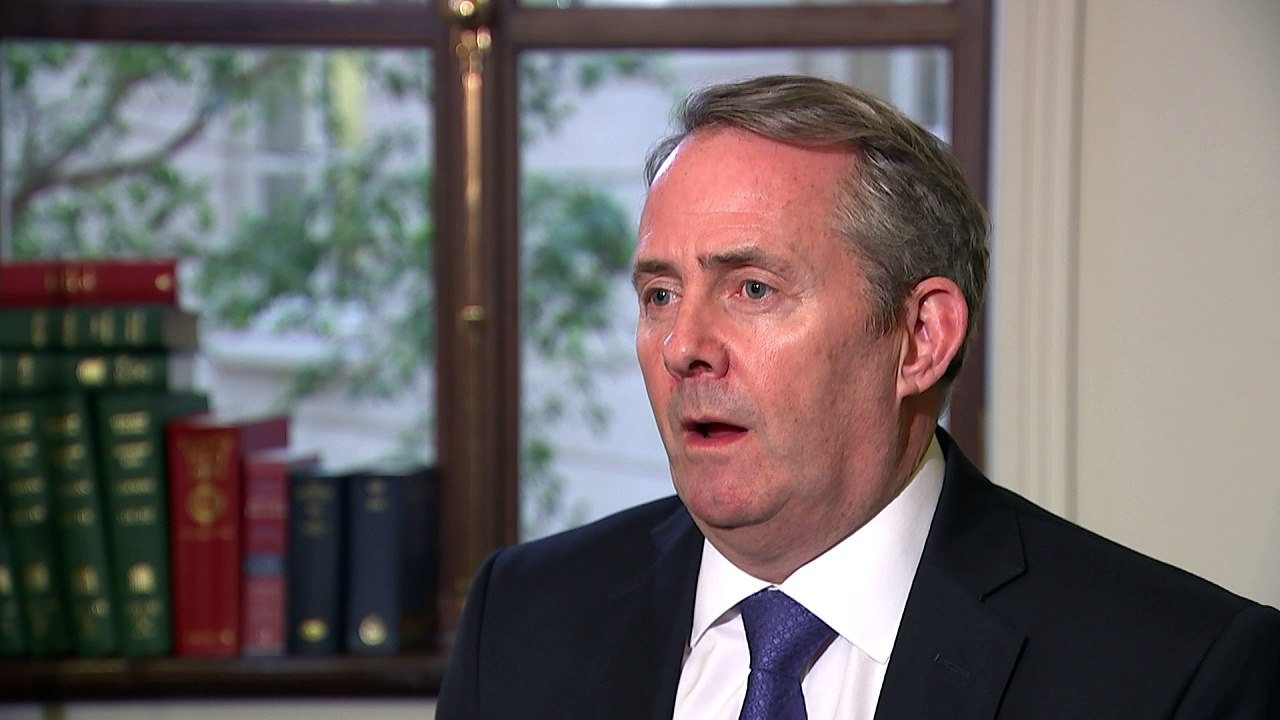 Liam Fox: Border agreement threat is a red herring