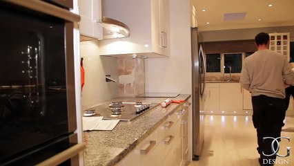 Designer Colour Sockets for Modern White Kitchen Innovation