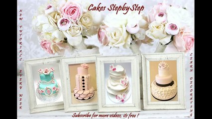 Buttercream Ruffle Cake. Piping Ideas by CakesStepbyStep