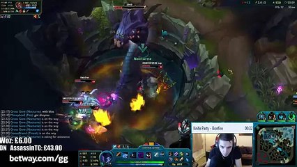 Gross Gore AMAZING Baron Steal!