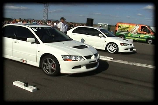 Mitsubishi Lancer EVO VIII Vs. Mitsubishi Lancer EVO VIII Drag Race