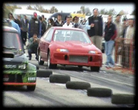 Honda Civic Red Rocket Turbo [10.6@142] Vs. Fiat 126 P [Drag Polski]