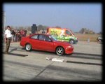 Honda Civic Red Rocket Turbo [10.1@149] Drag Race