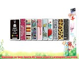 Funda Gel Flexible Sony Xperia M2 Aqua BeCool Baby on Board Osito amoroso [  1 Protector Cristal