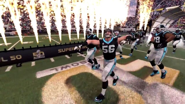Madden NFL 16 Super Bowl 2016 Prediction