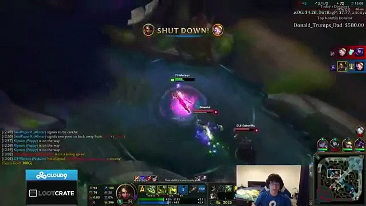 C9 Meteos INSANE NIDALEE ESCAPE!