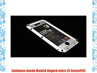 Genius Factory ® Impermeable a prueba de choques de Aluminio Gorilla Metal Funda Para Iphone