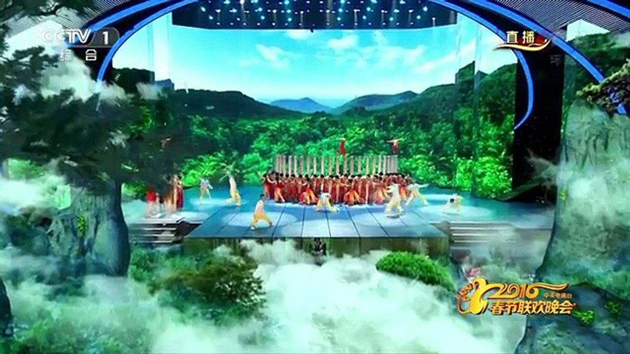 2016 Newest _ Donnie Yen LIVE Peformance Chinese New Year Gala 甄子丹 春晚 (Most watched Chinese event)