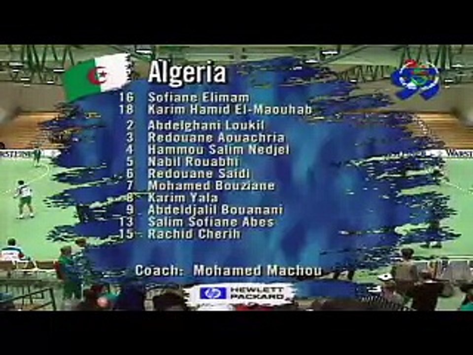 Algérie 25 Danemark 24 Mondial du Handball