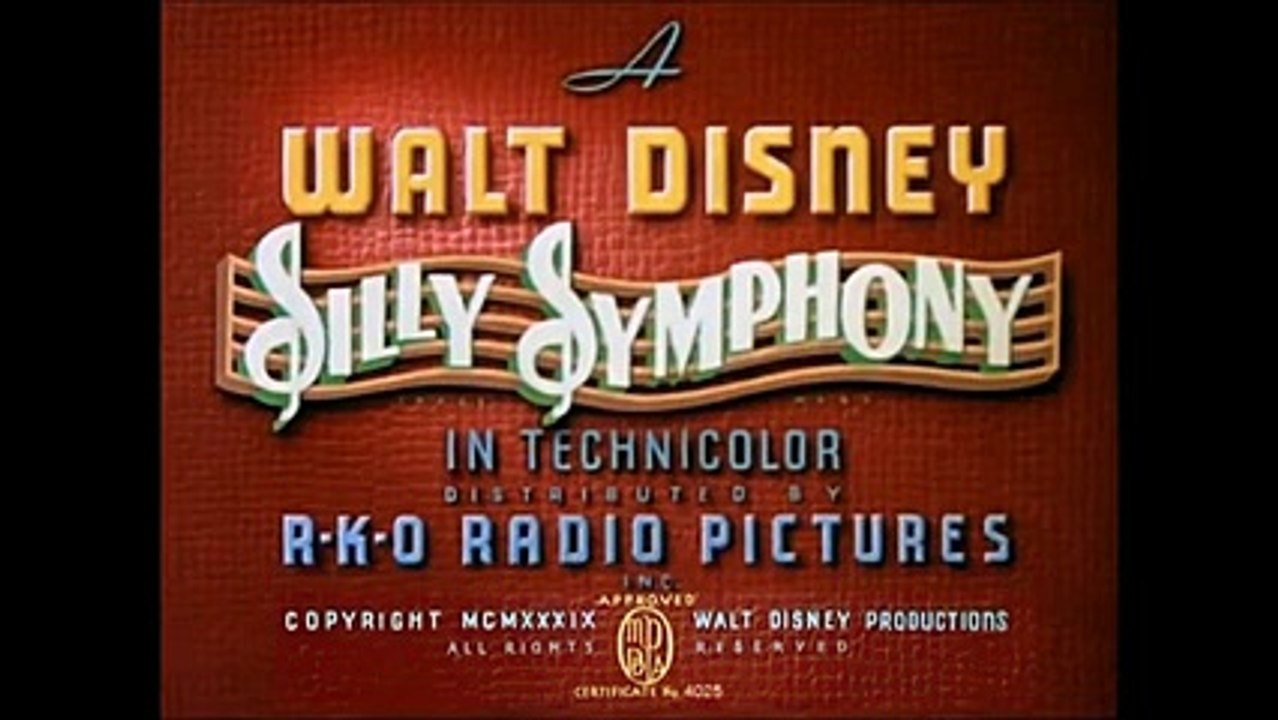 Walt Disney's Silly Symphonies - -The Ugly Duckling- (1939) with original recreated titles -