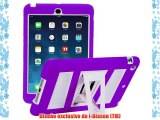 i-Blason ArmorBox - Funda soporte convertible para iPad Air doble capa protector de pantalla