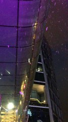 Snowing at Orchard Road!