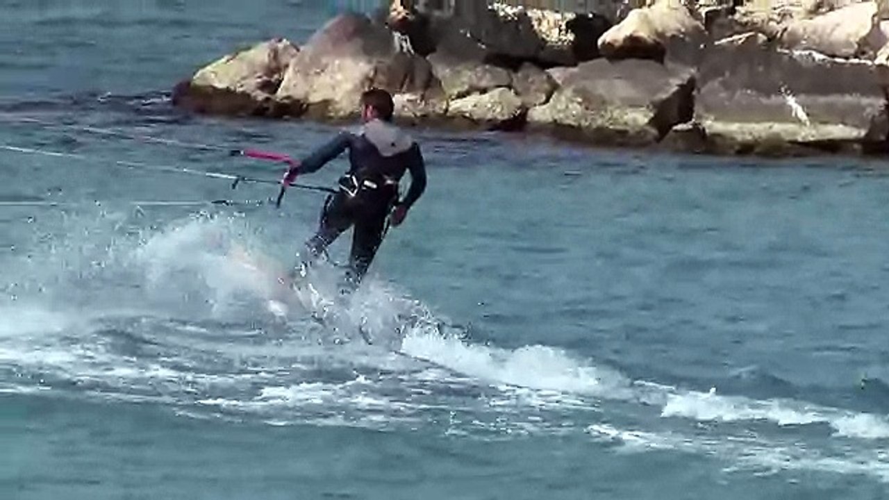 Кайтинг, кайтсерфинг Бари. Италия ☼ Kiting, kite Bari. Italy