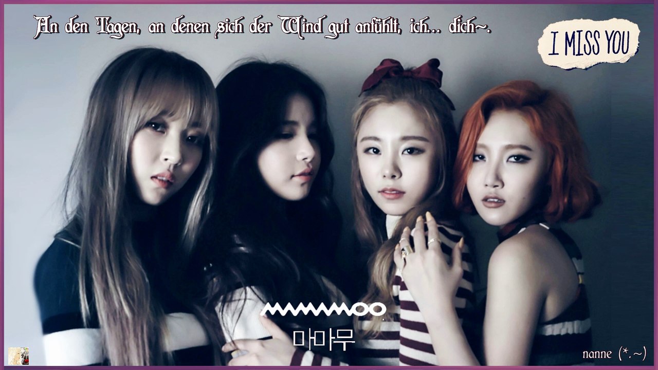 Mamamoo - I Miss You k-pop [german Sub]