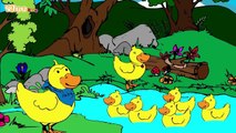 Fünf kleine Enten Cinco patitos Spanisch lernen mit Kinderliedern YleeKids