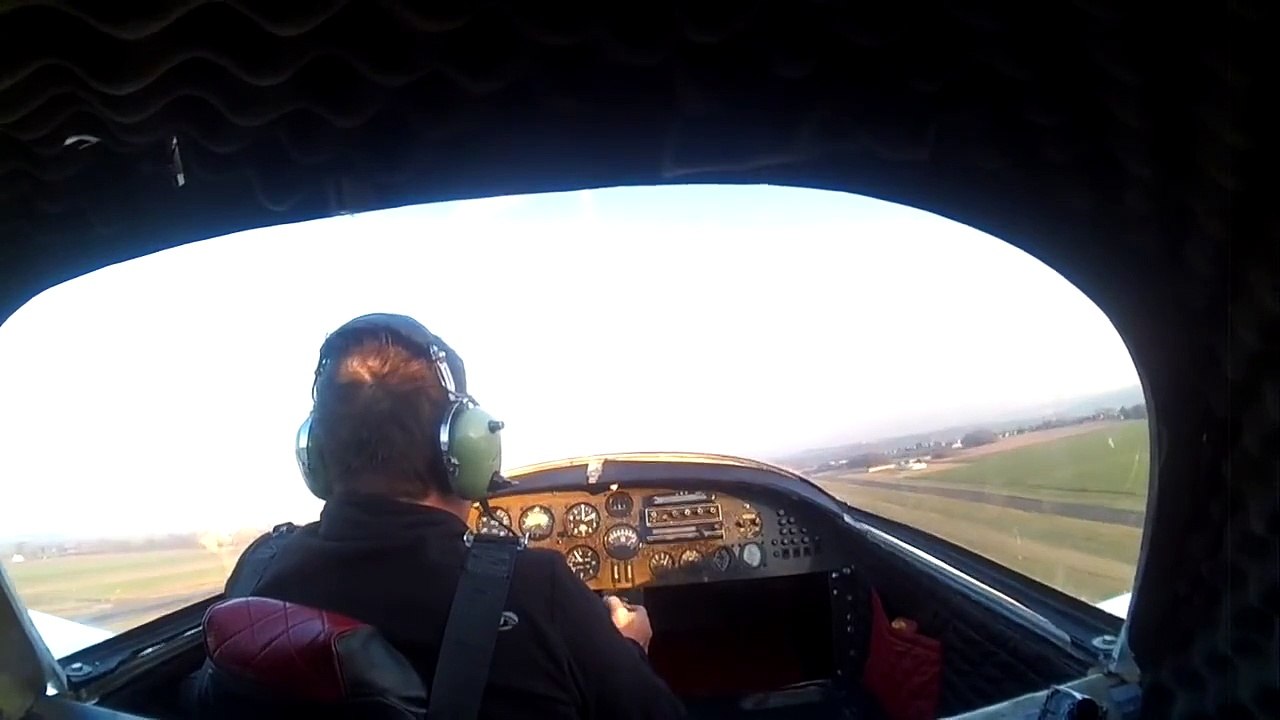 Leçon de pilotage avec cette atterrissage d'urgence