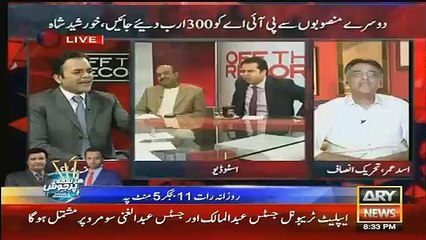 kashif Abbasi Plays Clips Of 10 Points Of PMLN Given To PPP