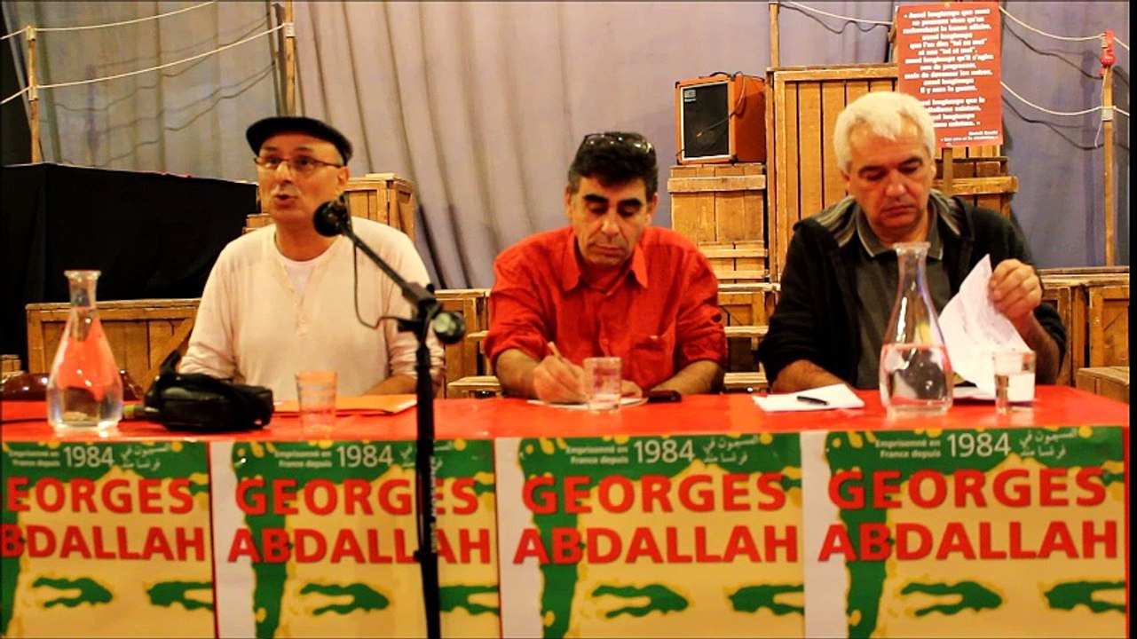 Intervention du Comité Anti-Impérialiste  -  Pour la libération de Georges Ibrahim Abdallah