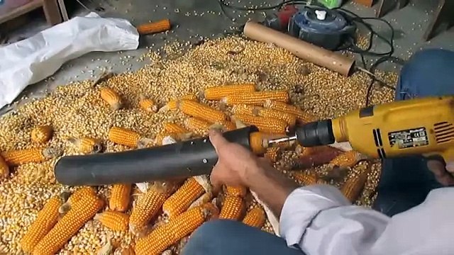 Способ быстро и без усилий почистить кукурузный початок