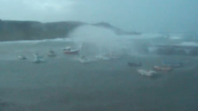 La tempête Ruzica vue depuis des webcams du littoral français