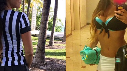 Итальянская модель решила переквалифицироваться в рефери