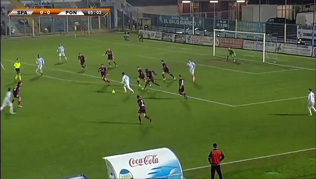 1-0 Finotto Goal - Italy Lega Pro - Girone B - SPAL 1907 1-0 Pontedera -08.02.2016