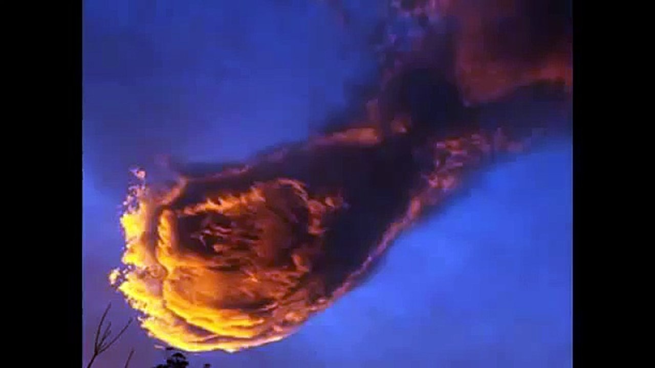 -The fiery hand of God- scared the residents of Madeira