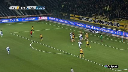 Swiss star scores incredible backheel volley