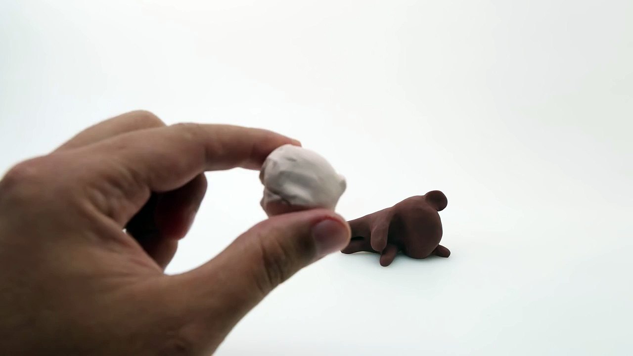 Play Doh Masha and The Bear Stop Motion Animación Playdough Masha i Medved