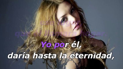 Yuridia - Yo por él - karaoke letra