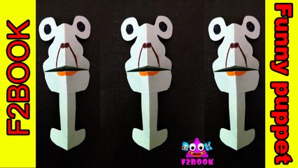 How To Make Origami talking puppet Funny || Paper Toy Sing Song