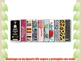 Funda Gel Flexible bq Aquaris M5 BeCool Grafiti de Colores Divertido [  1 Protector Cristal