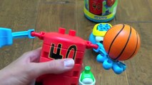 Cookie Monster Eating Cars KNex Sesame Street Cookie Monster Basketball Lego Building Set