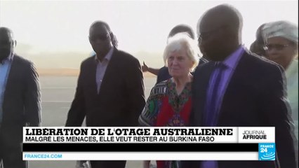 L'ex-otage australienne veut rester au Burkina Faso