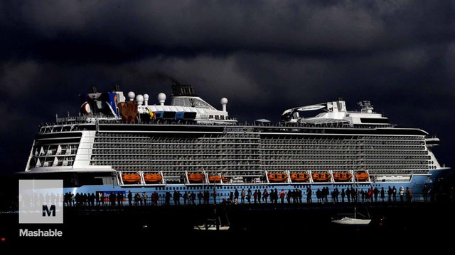 Royal Caribbean cruise ship takes passengers for the ride of their lives
