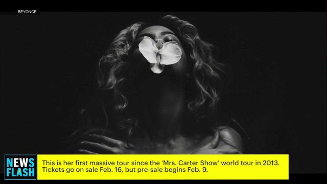 Beyonce Announces Tour at Super Bowl