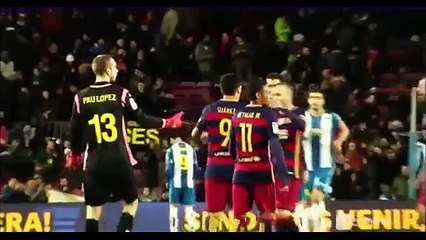 Luis Suárez provoque le gardien de l'Espanyol : J'ai 5 titres. Et toi ?