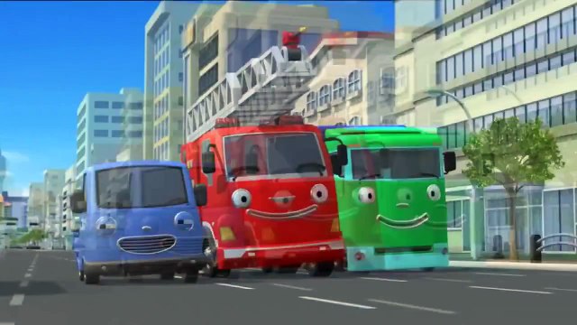 Приключения Тайо, 22 серия Опасная скорость, мультики для детей про автобусы и машинки