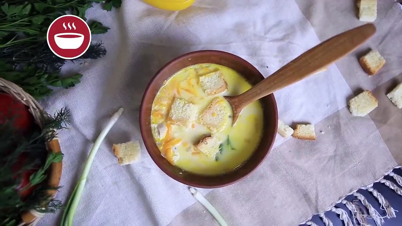 Сырный суп по-французски