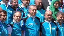 Cumhurbaşkanı Erdoğan, bisiklet kullandı