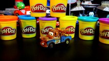 Play-Doh Sesame Street Snuffleupagus Disney Cars 2 Mater DIY Playdoh Tutorial!