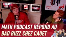 Math Podcast répond au Bad Buzz en exclu chez Cauet - C'Cauet sur NRJ