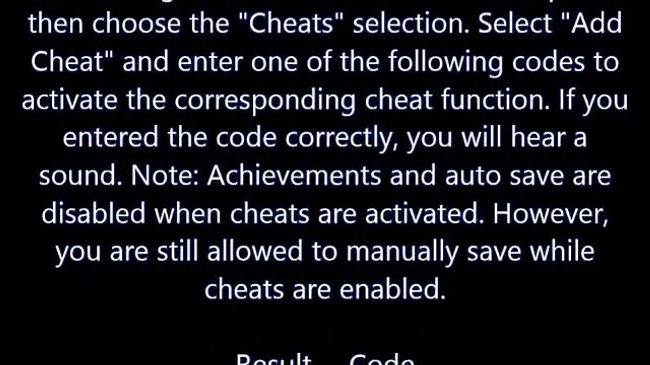 Saints Row 4 Re Elected Cheats, Cheat Codes XBOX ONE