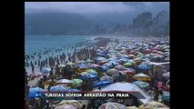 RJ: Ladrões fazem arrastão na praia de Ipanema