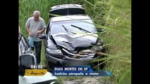 Bandido atropela e mata duas pessoas na Grande São Paulo