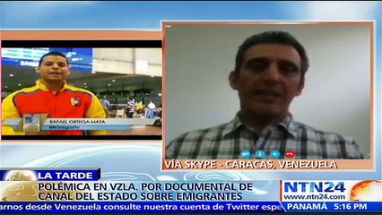 Sociólogo y experto en migración analiza en NTN24 documental sobre la ola migratoria que ha sufrido Venezuela a causa de la crisis