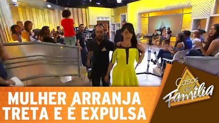 Convidada arranja treta com Christina e acaba expulsa