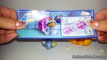 Surprise Eggs Kinder Natoons Smurfs Hackus Walrus Kite Mixart Luv Me Baddies Toys For Kids