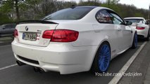 Modified BMW M3 with Akrapovic Exhaust!