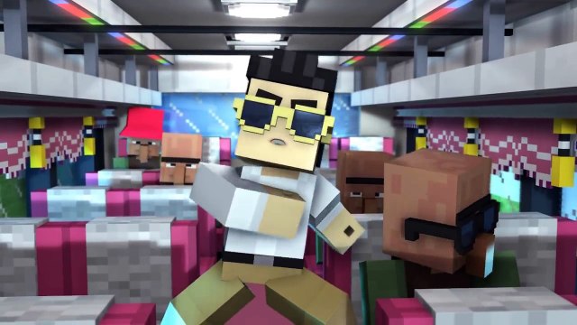 Minecraft Style - A Parody of PSY s Gangnam Style (Music Video)